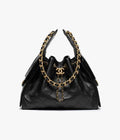 Chanel Quilted 25 Handbag Medium in Black - image 1 | MOAH
