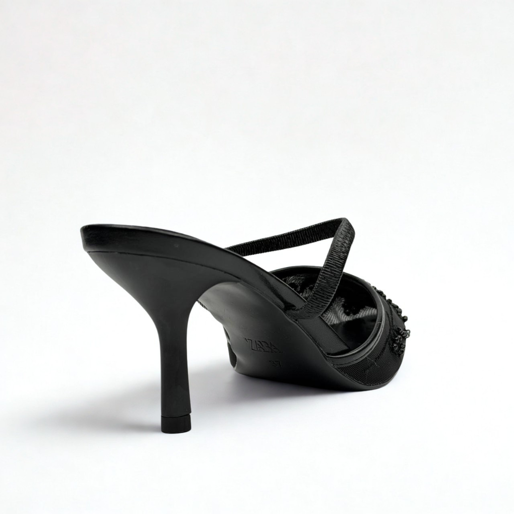 Pointed Slingback Pumps - image 5