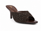 Beaded Woven Mule Heels - image 6