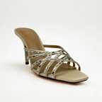 Classic Mid-Heel Pumps - Beige - image 5