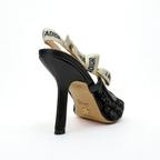 Pointed Slingback Pump - Black - image 5