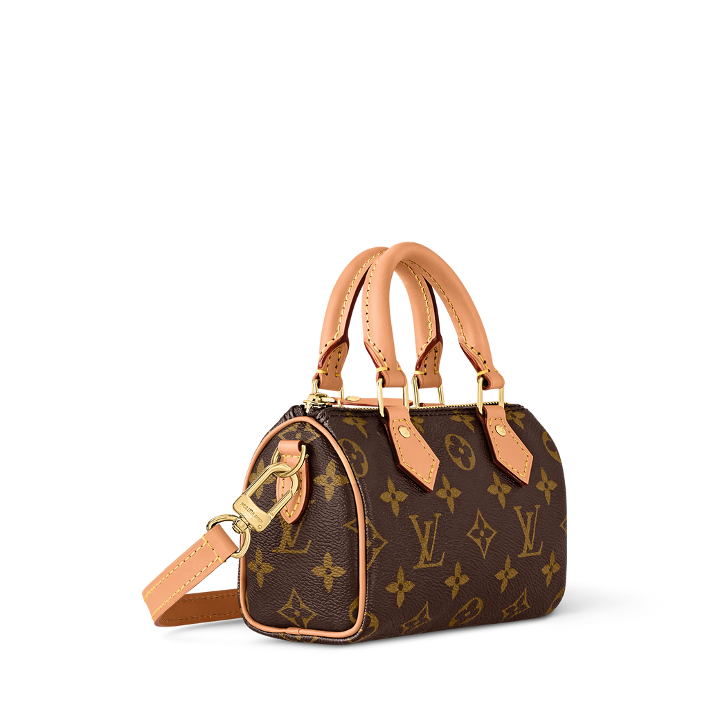Louis Vuitton Nano Speedy Handbag - product view | MOAH