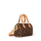Louis Vuitton Nano Speedy Handbag - product view | MOAH