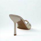 Mid-Heel Pumps - Beige - image 2