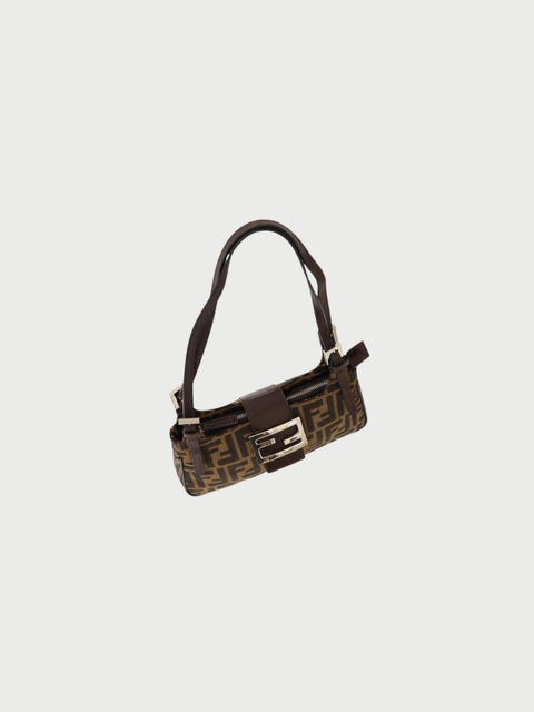 Fendi 2000s Brown Zucca Canvas