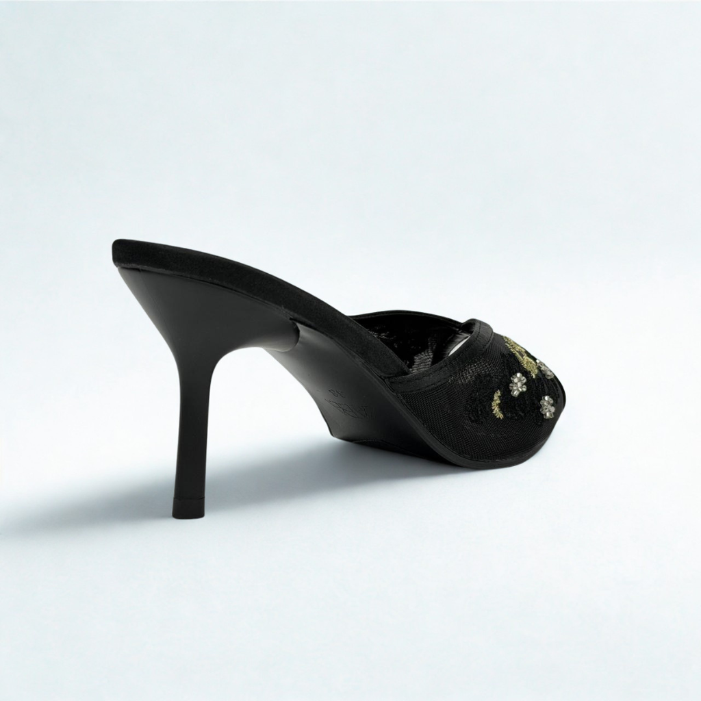 Mid-Heel Pumps - Black - image 5