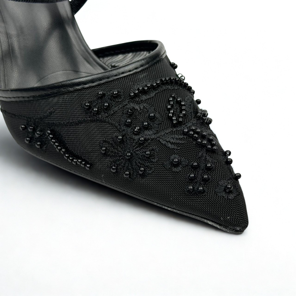 Pointed Slingback Pumps - image 2
