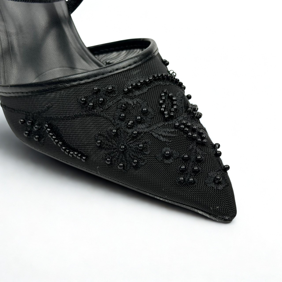 Pointed Slingback Pumps - image 2