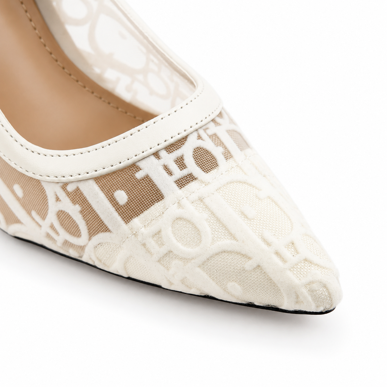 Sculpted Heels - White - image 4