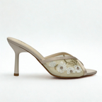 Mid-Heel Pumps - Beige - image 1