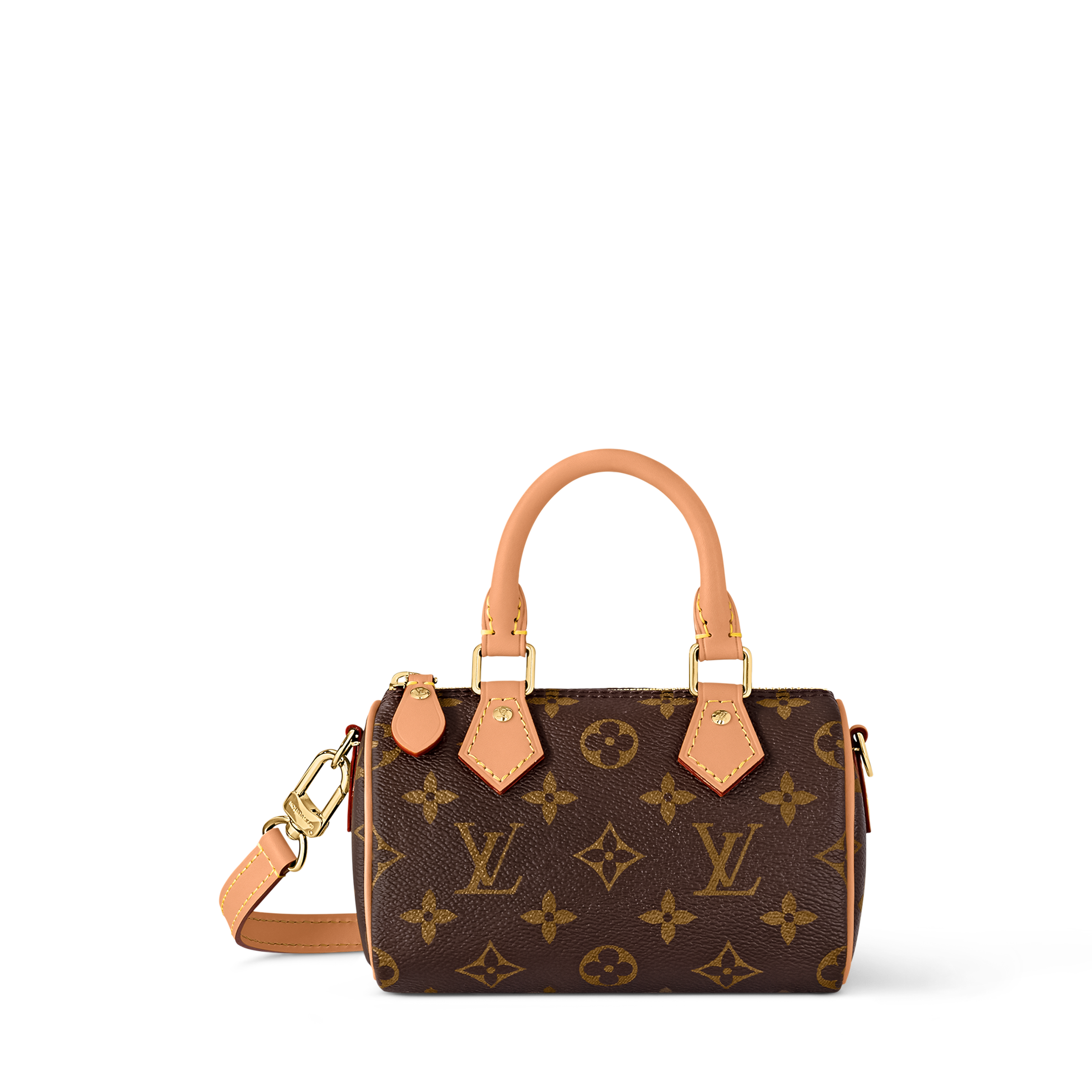 Louis Vuitton Nano Speedy Handbag - product view | MOAH