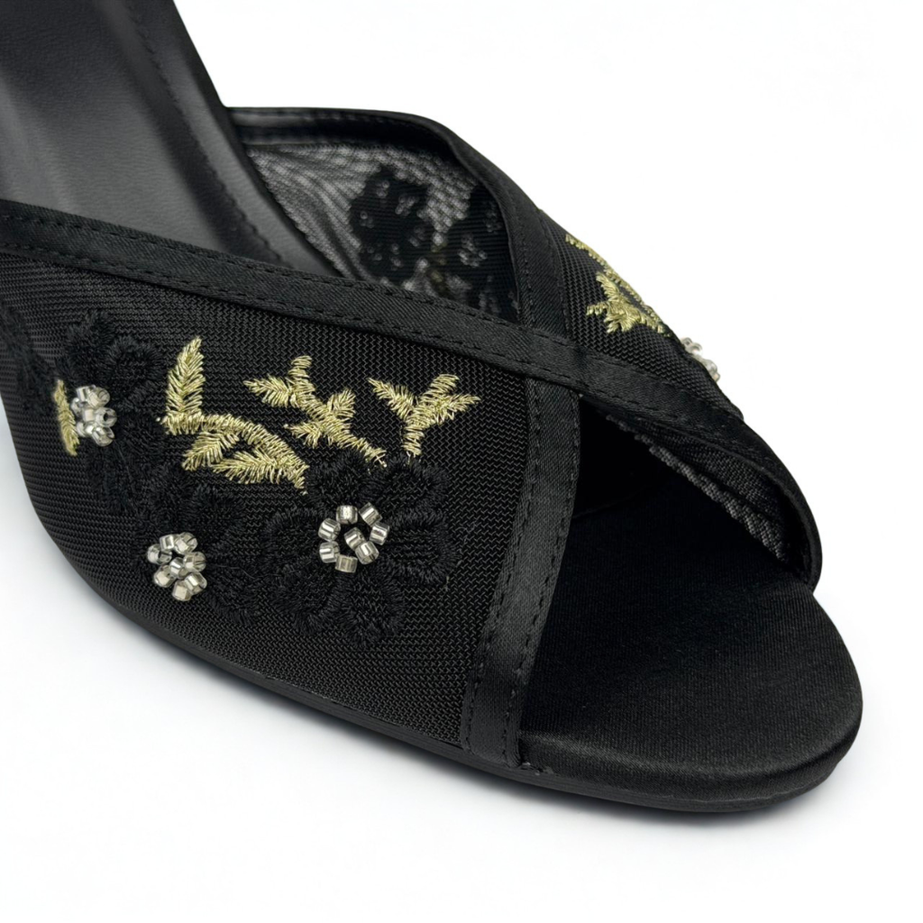 Mid-Heel Pumps - Black - image 4