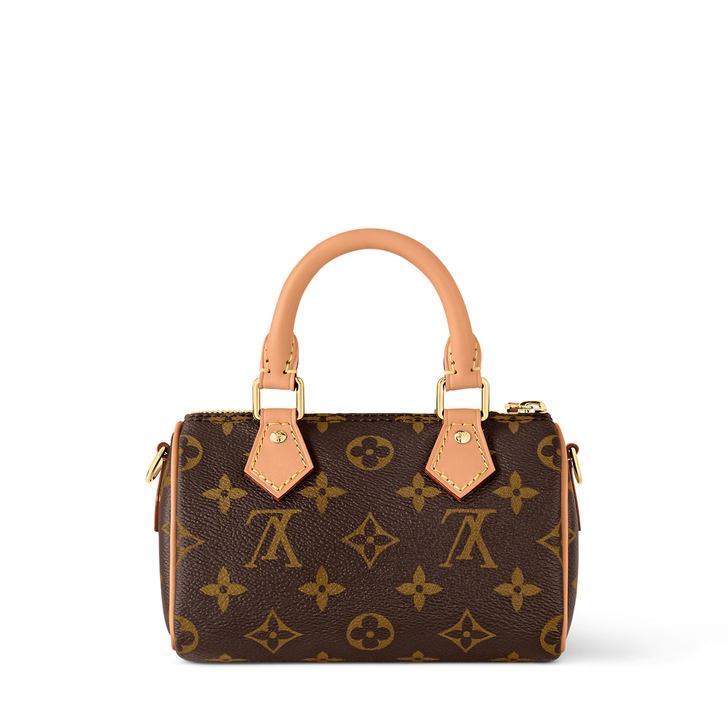 Louis Vuitton Nano Speedy Handbag - product view | MOAH