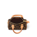 Louis Vuitton Nano Speedy Handbag - product view | MOAH