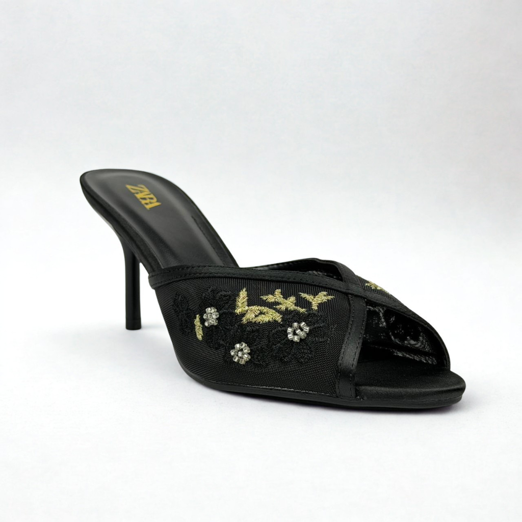Mid-Heel Pumps - Black - image 2