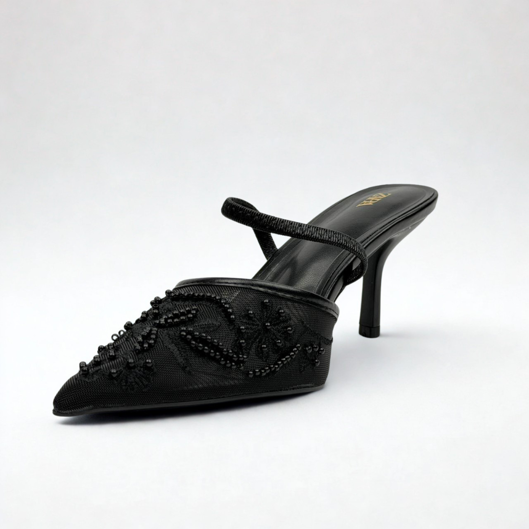 Pointed Slingback Pumps - image 4