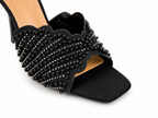 Classic High-Heel Mules - Black - image 4