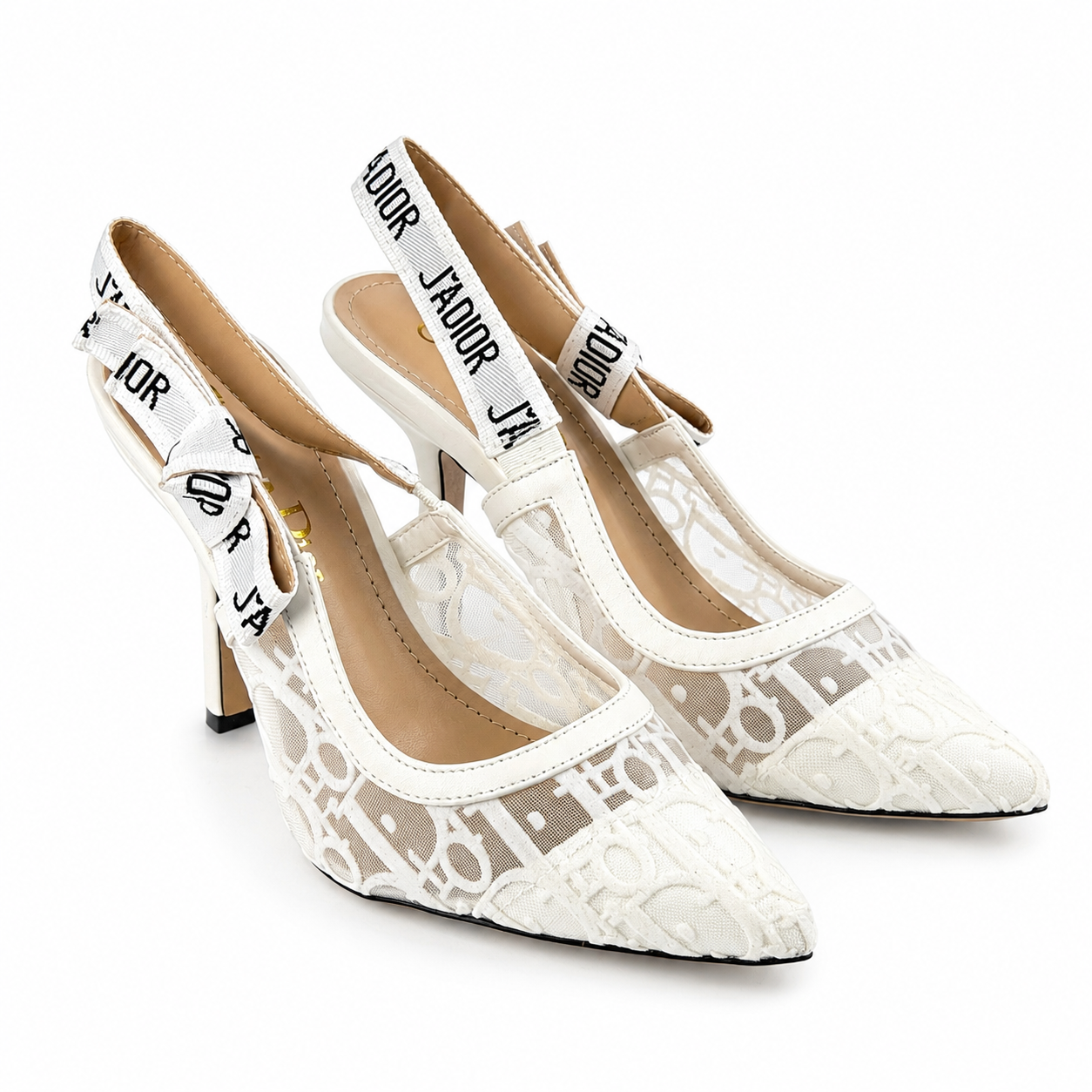 Sculpted Heels - White - image 3