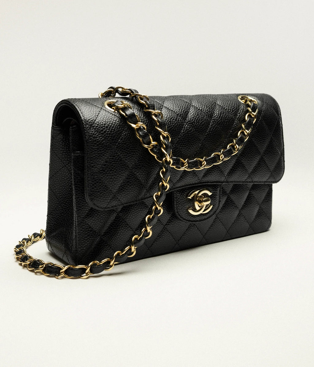 Chanel Small Classic Handbag – angled view