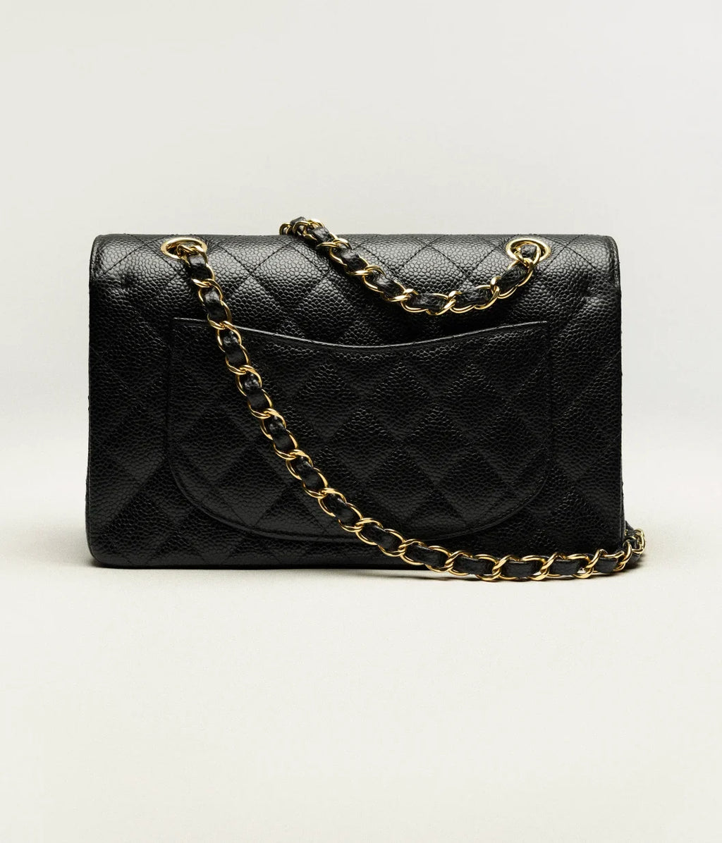 Chanel Small Classic Handbag – back view