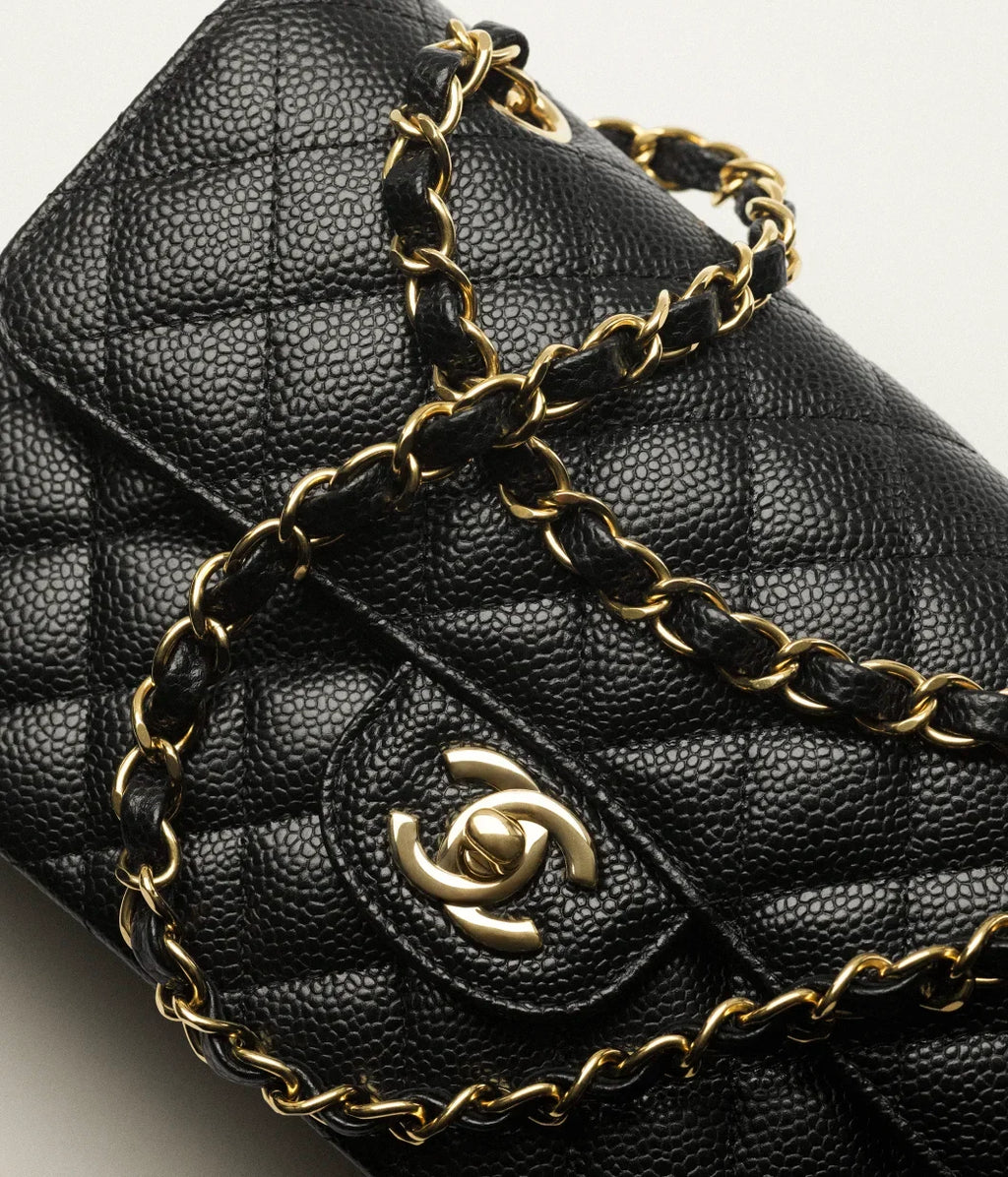 Chanel Small Classic Handbag – detail view