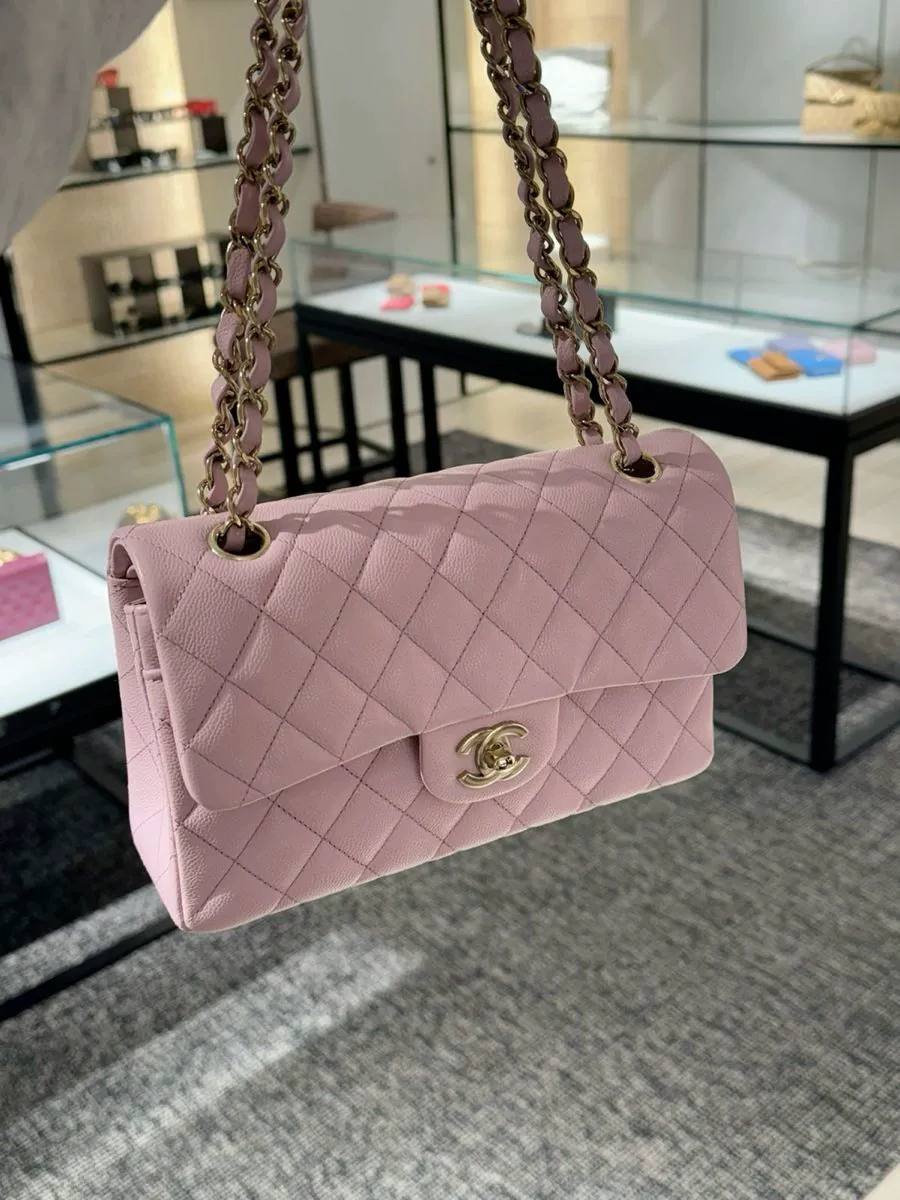 Chanel Small Classic Handbag – side view