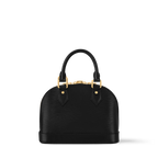Louis Vuitton x TM Alma BB in Black - back view | MOAH