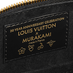 Louis Vuitton x TM Alma BB in Black - detail view | MOAH