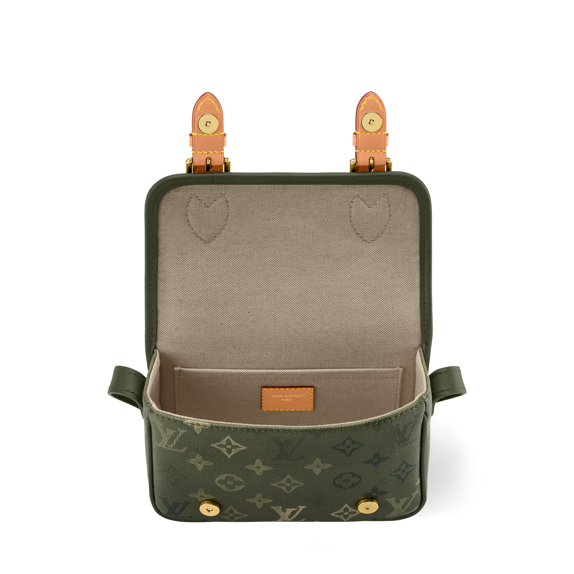 Louis Vuitton Satchel Wearable Wallet - Khaki view 4