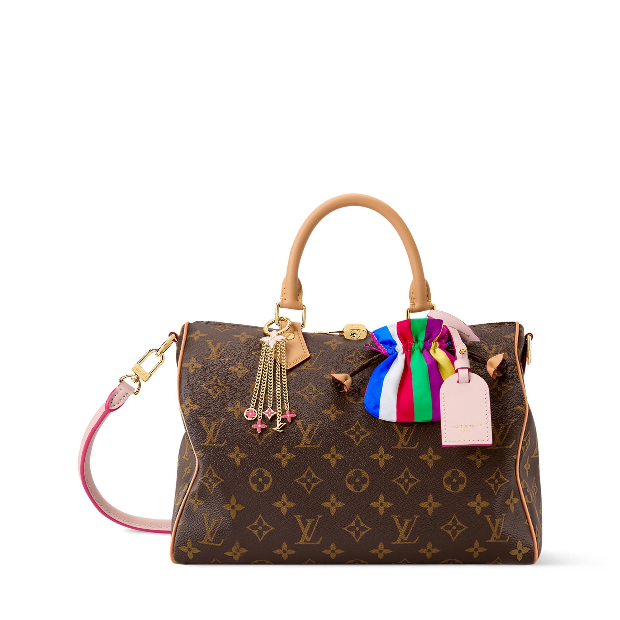 Louis Vuitton Speedy Soft 30 - Monogram front view