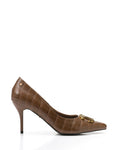 Patterned High-Heeled Pump
