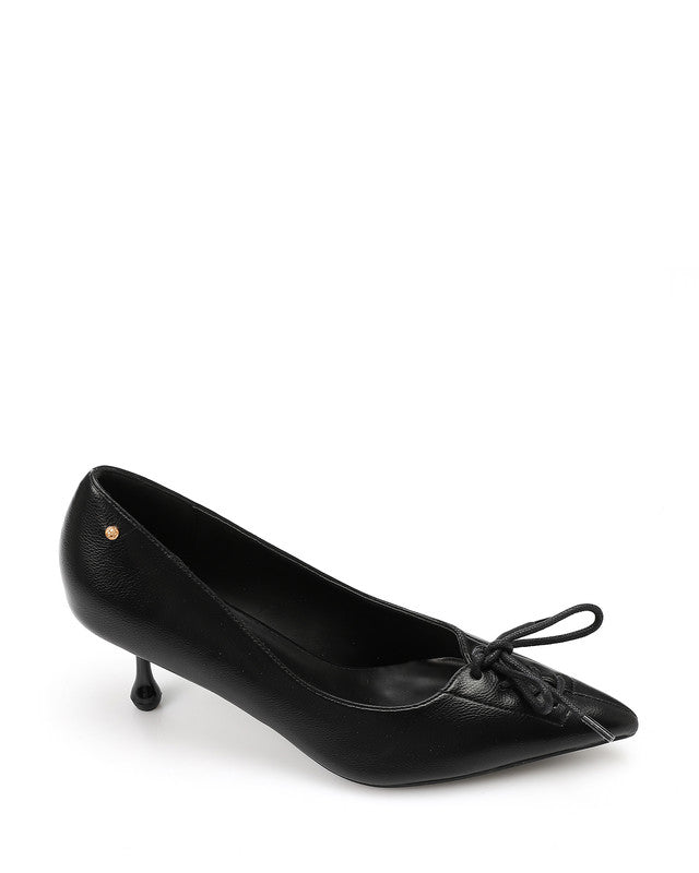 Leather Plain Stylish Heels