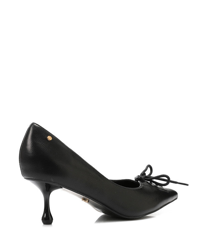Leather Plain Stylish Heels