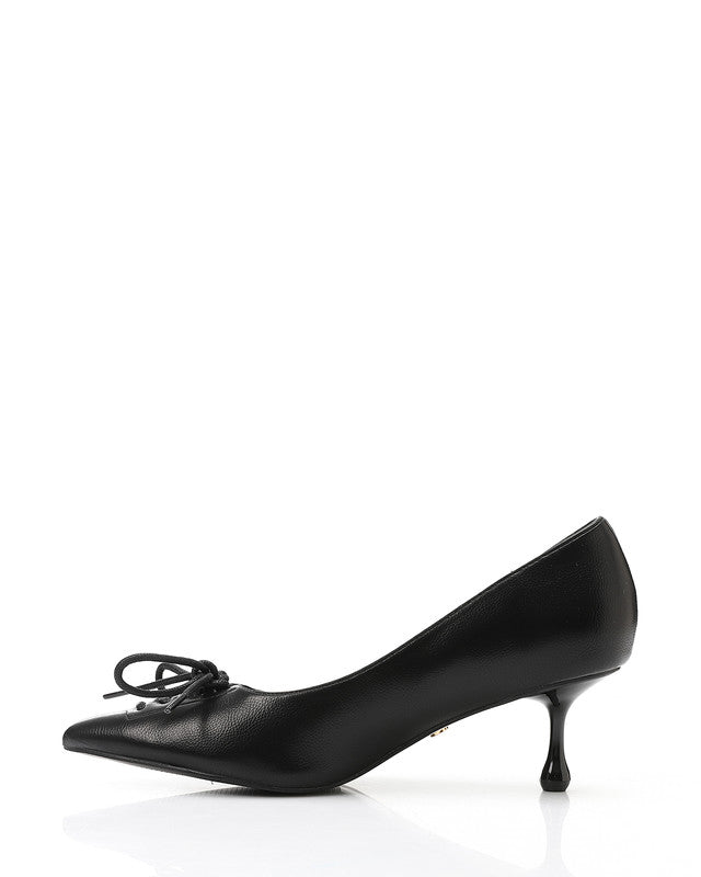 Leather Plain Stylish Heels