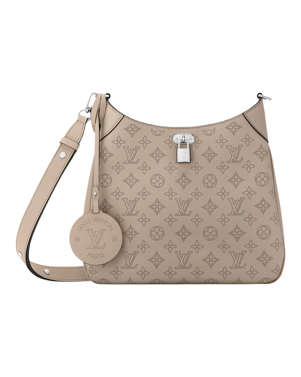 Louis Vuitton All Around MM Mahina - Galet in Beige - image 1 | MOAH