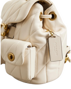 Coach Tabby Backpack in White - image 3 | MOAH