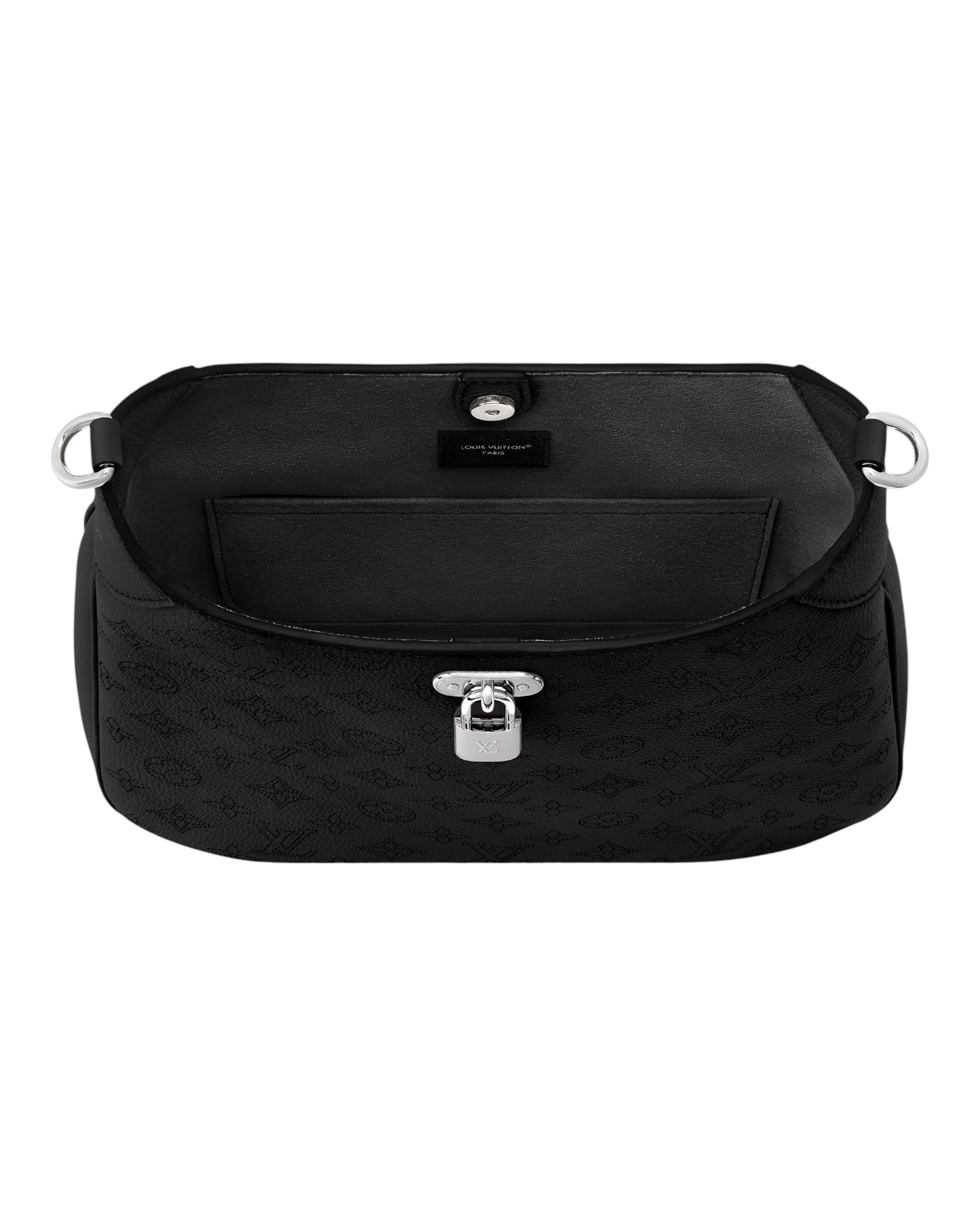 Louis Vuitton All Around MM Mahina - Black in Black - image 3 | MOAH