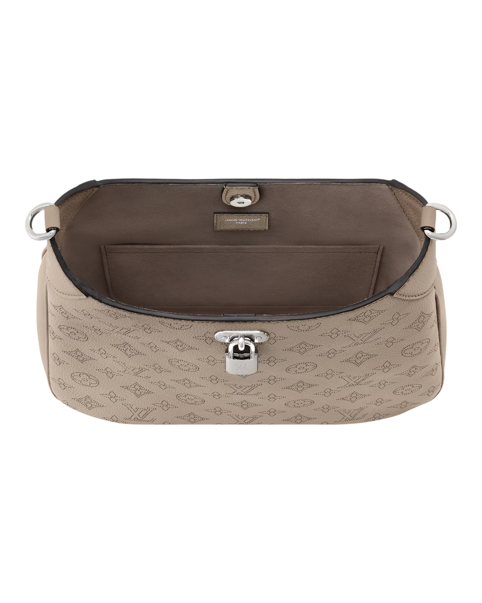 Louis Vuitton All Around MM Mahina - Galet in Beige - image 4 | MOAH