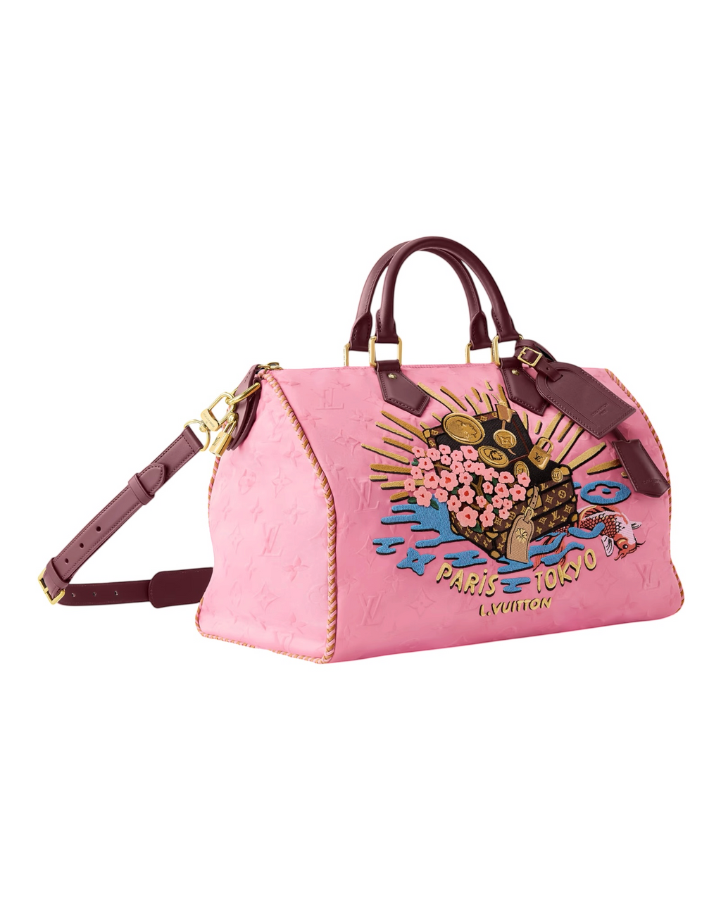 Louis Vuitton Speedy P9 Bandoulière 40 in Pink - image 5 | MOAH
