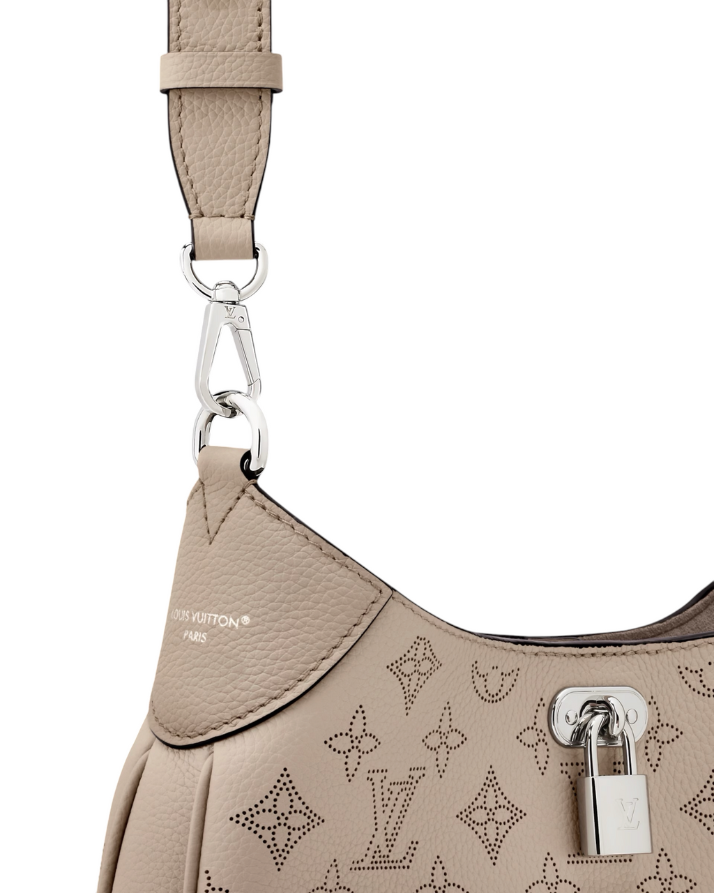 Louis Vuitton All Around MM Mahina - Galet in Beige - image 6 | MOAH