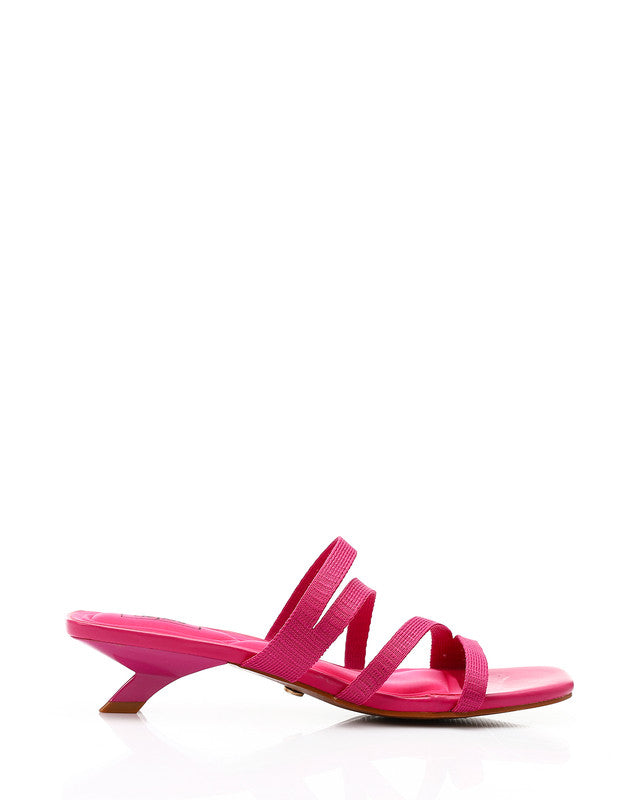 Toecap Mid Heel Slipper