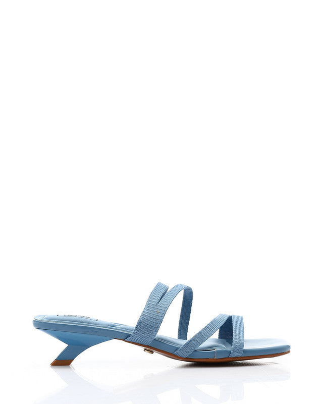 Toecap Mid Heel Slipper