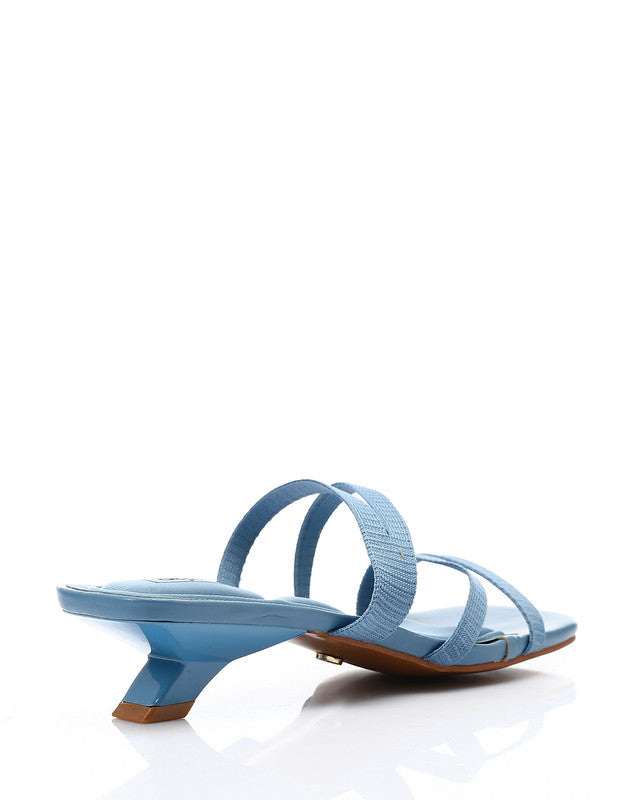 Toecap Mid Heel Slipper
