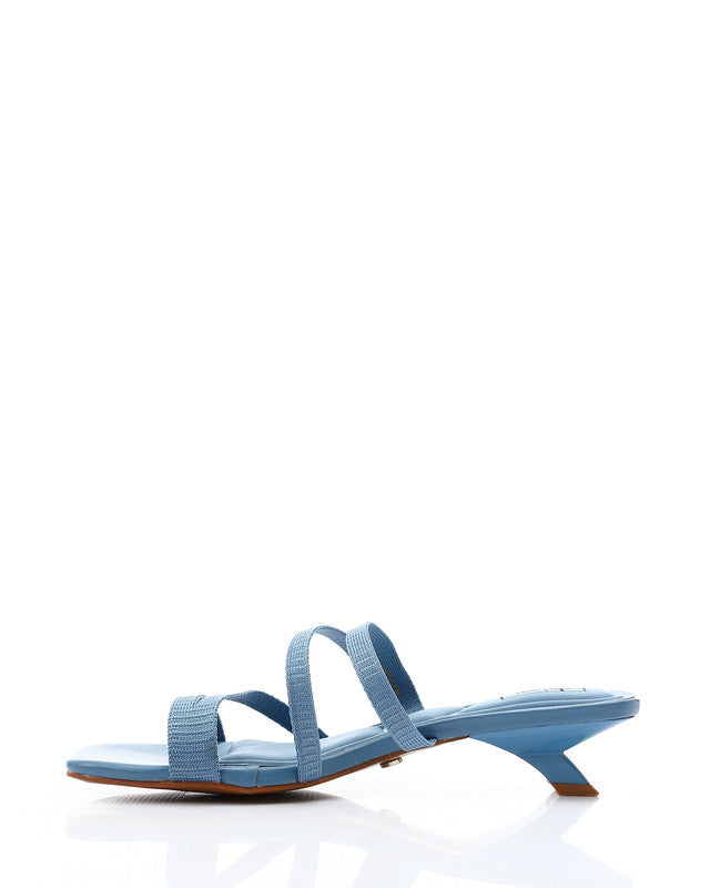 Toecap Mid Heel Slipper