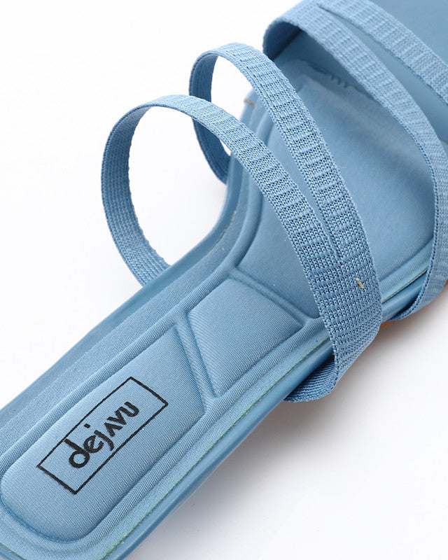 Toecap Mid Heel Slipper