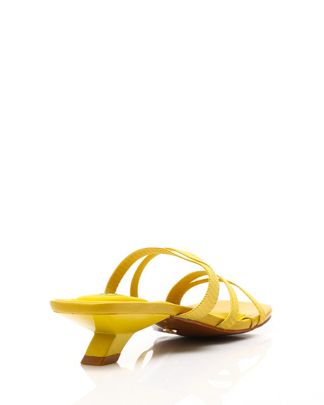 Toecap Mid Heel Slipper