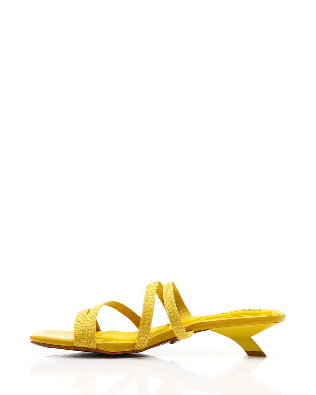 Toecap Mid Heel Slipper