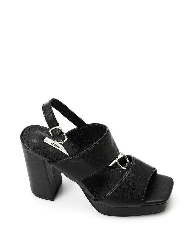 Square Open Toe Shape Sandal
