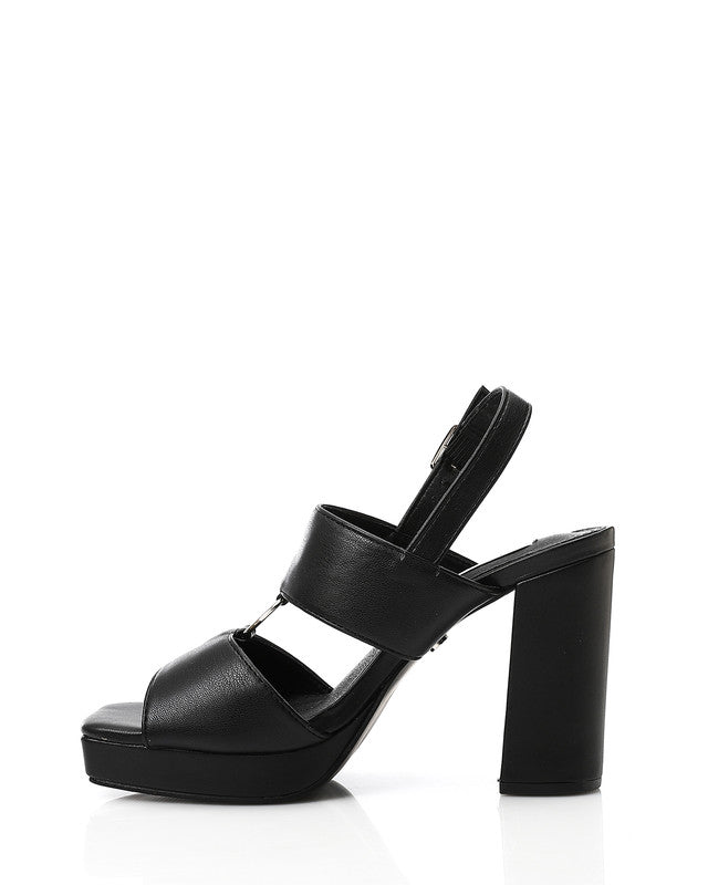 Square Open Toe Shape Sandal