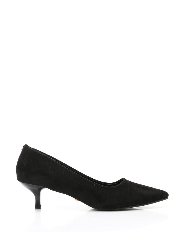 Formal Leather Plain Heels